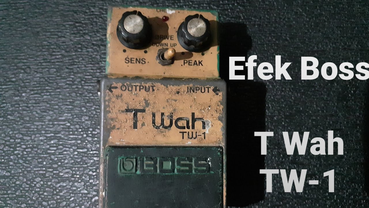 Review Efek || Boss T WAh TW-1 Made in Japan 