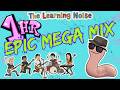 1 HOUR MEGA MIX 🎸 Steve the Earthworm’s EPIC STEAM & Movement Songs! | The Learning Noise