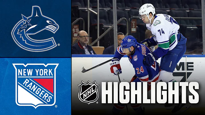 Canucks vs. Rangers | NHL Highlights | December 16, 2025