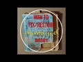 How to fix/restore/repair damaged books - Come riparare/ripristinare i libri danneggiati DIY STEPS