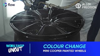 Wheel Colour Change: Mini Cooper Painted Wheels