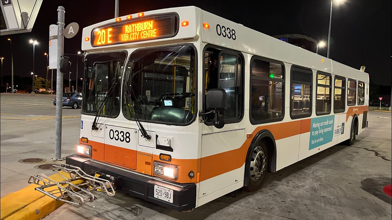 Quick highway run on Miway 0338 | The last 2003 D40LF of Mississauga Transit (Ride Video)