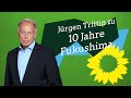 Atomkatastrophe: Jürgen Trittin zu 10 Jahre Fukushima