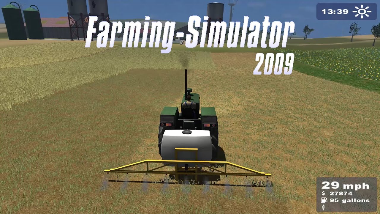 Farming Simulator 2009 - #7 Hard Career Mode / PC Gameplay - YouTube