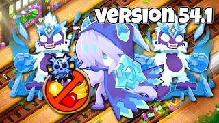[BTD6] Tricky Tracks CHIMPS Black Border w/ Silas & 2 Super Brittle
