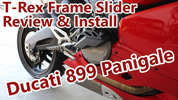T-Rex Frame Sliders Review & Install - Ducati 899 Panigale