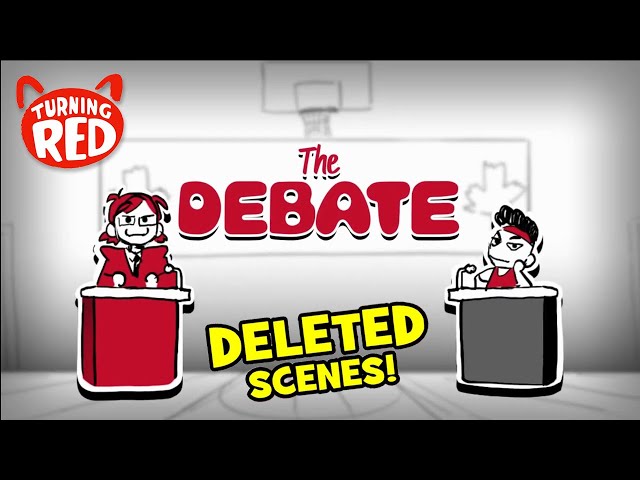 Turning Red's deleted debate scene would have changed the movie's