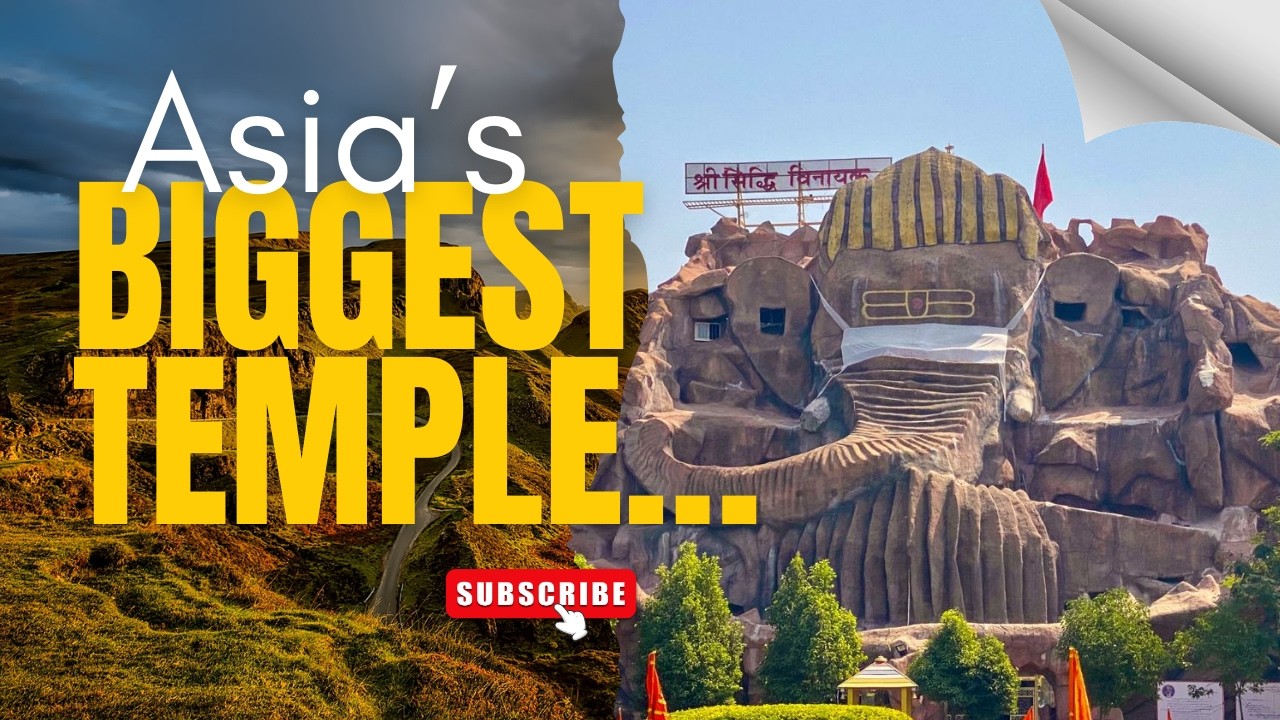 Asia’s Biggest Ganesha Temple 😱 | Siddhivinayak Mehmadavad Vlog