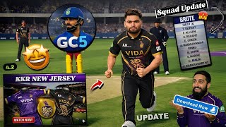 New Update Game Changer 5 V4.2 Kkr 2 New Jersey With Squad Update Release How To Download