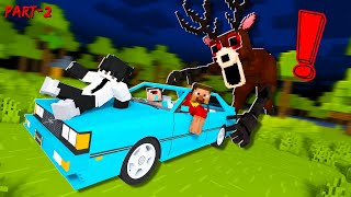 Escape Scary Deer Minecraft Horror Story Part 2