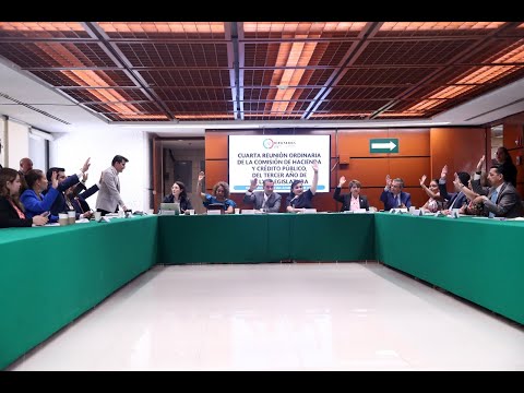 EN VIVO / Reunión Ordinaria de la Comisión de Hacienda y Crédito Público