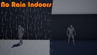 How To Stop It Raining Inside - Unreal Engine 4 Tutorial