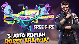 AKU TOP UP 3 JUTA SEMOGA DAPET GROZA POP DAN ITEM DEWA LAINNYA! Free Fire