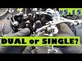 Dual pivot brakes vs. single pivot. Shimano 105 and Tiagra calipers.