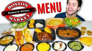 I bought the whole Boston Market menu... literally - EXPENSIVE Fast Food Taste Test