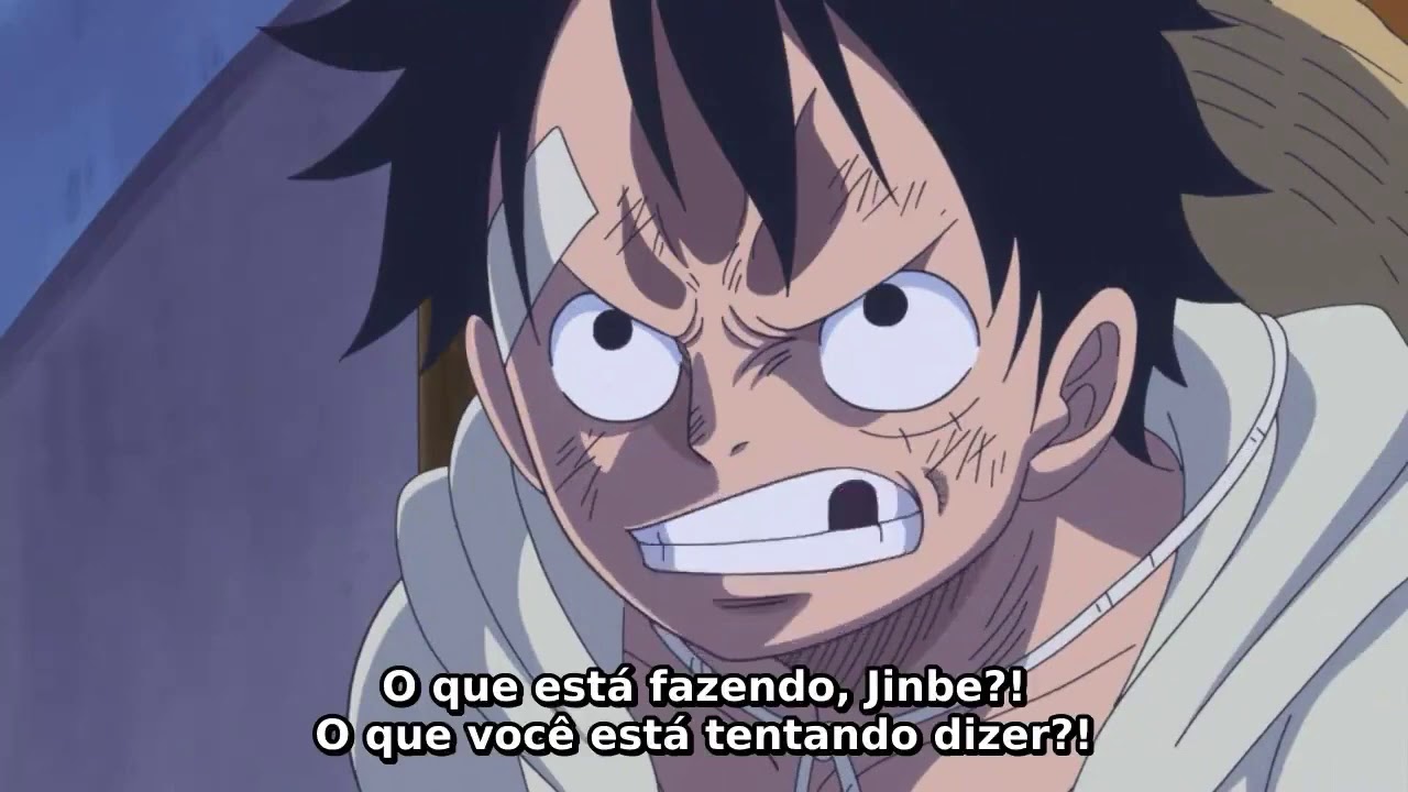 Jinbe Nao Morra Eu Sou O Seu Capitao Agora One Piece Ep 876 Lengendado Pt Hd Youtube