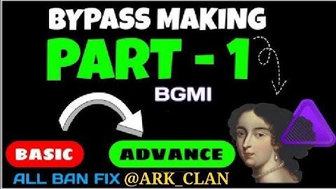 HOW TO MAKE BYPASS BGMI | HOW TO MAKE IDA PRO BYPASS | HOW TO FIX ALL BAN | BGMI BYPASS MAKING