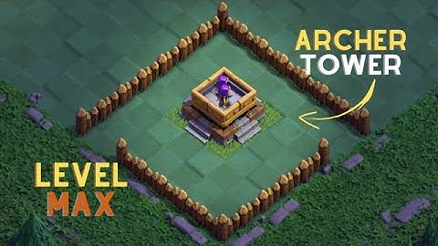 Archer Tower | Upgrade Level 1 to Max | Builder Base | Clash of Clans | Clash Cuts