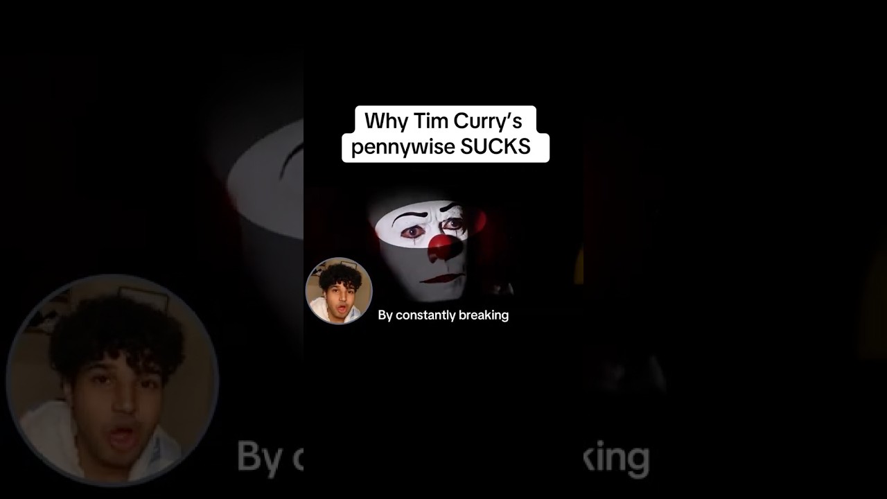 Почему Пеннивайз в исполнении Тима Карри УЖАСЕН по сравнению с Пеннивайзом в исполнении Билла Ска...