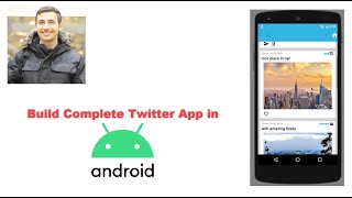 Build Twitter App in Android using Firebase  With Kotlin screenshot 2
