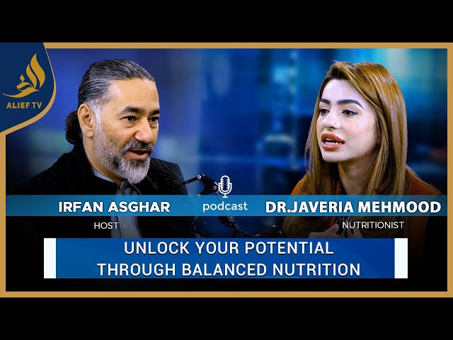 Irfan Asghar with Dr.Javeria Mehmood | Bari Baat Hai | Podcast | Alief TV class=