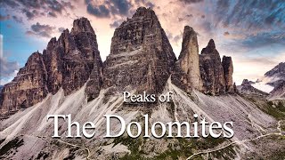 Peaks of the Dolomites || Flying Over The Dolomites || Tre Cime di Lavaredo by Ervinslens 2,138 views 2 months ago 10 minutes, 3 seconds