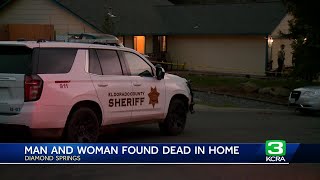 2 found dead inside El Dorado County home, sheriff's office investigates
