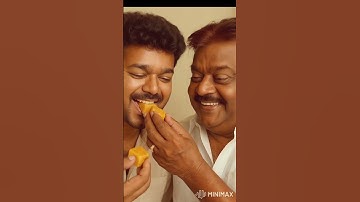 Thalapathyvijay and Vijayakanth Eat Sweet Ai Video #vijayakanth #vijayakanthmovies #thalapathyvijay