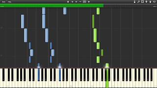 Georg Friedrich Händel - Zadok the Priest [Synthesia piano tutorial] chords