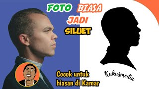 Sering Lihat Kaya gini - Cara Edit Foto Siluet Keren Di Android screenshot 5