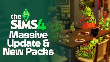 The Sims 4 Just Fixed EVERYTHING + FREE West African Content! (150+ Changes)
