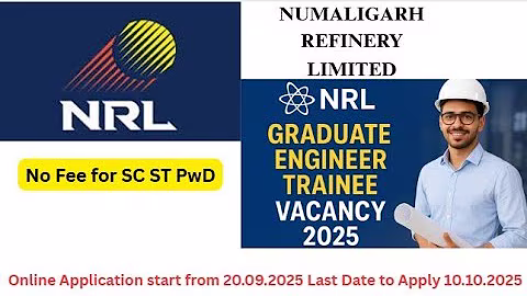 “NRL Graduate Engineer Trainee Recruitment 2025 – Apply Now for Freshers” Gov. Job B.Tech, MTech