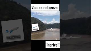 lindo vou sobre a natureza #avião #shorts