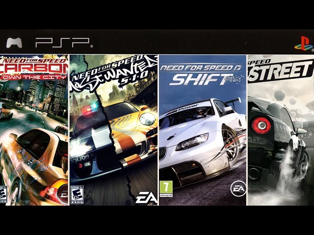 Evolution Need For Speed Games On Psp Youtube
