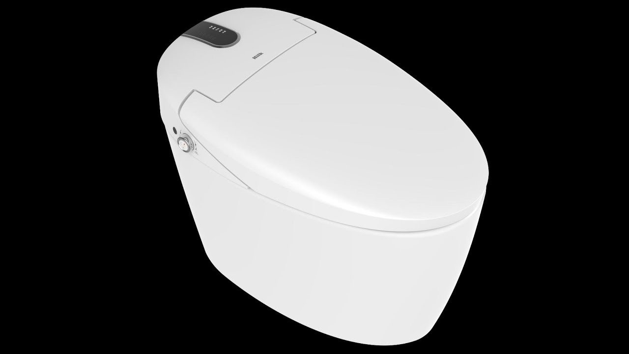 M12  oval face 2 User Memory Key Intelligent closestool commode