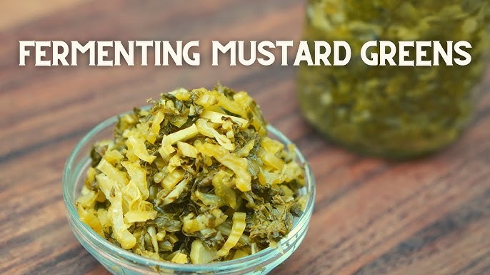 Vietnamese Pickled Mustard Greens - Dưa Chua Recipe