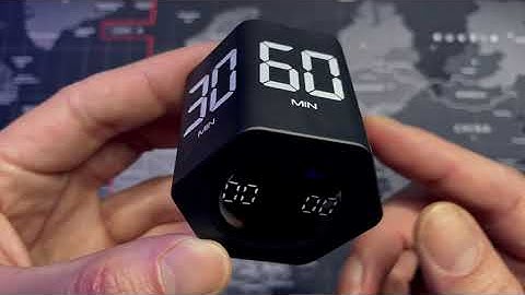 Rotating Timer Review! Stopwatch/ Vibration/ Mute/ Alarm