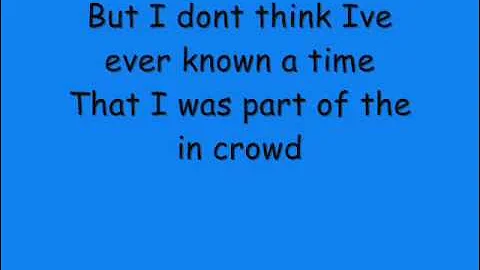 Mitchel Musso - The In Crowd (Lyrics)