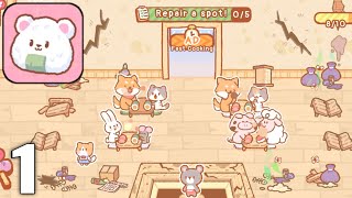 Kuma Sushi Bar - Gameplay Walkthrough Part 1 All Levels (Android & iOS) screenshot 1