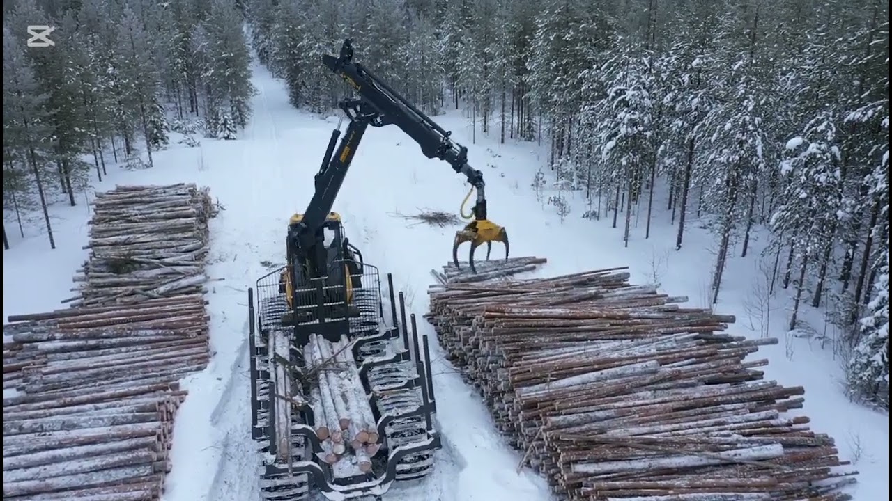 Ponsse buffalo *dronevideo