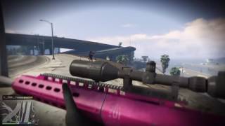 GTA online - me,Dacow,predator and pogba vs a couple of jetf**s