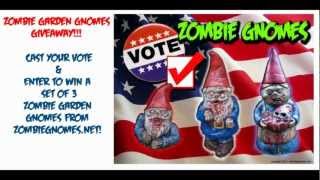 Zombie Garden Gnomes Giveaway!