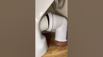 How to fit a toilet on new floor! #asmr #plumping #diy #howto #subscribe #youtubeshorts #plumber