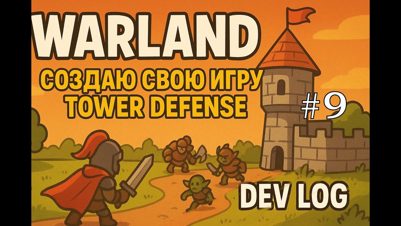 WarLand TD — создаю свою игру Tower Defense | Dev Log #9