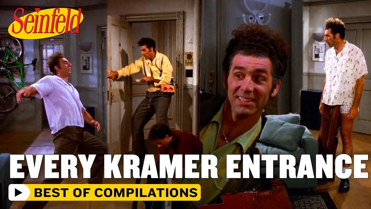 All Kramer's Entrances Seinfeld YouTube