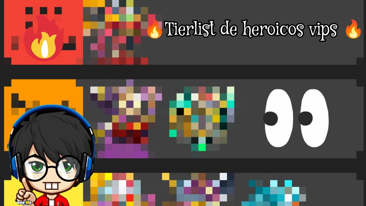 🔥👀Tierlist de heroicos vips de dragón city👀🔥