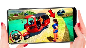tuk tuk auto rickshaw game || gadi ka game || gadi wala gadi wala || gadi wali game || type racer