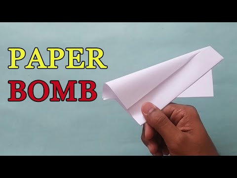 Video: How To Make Paper Bombs