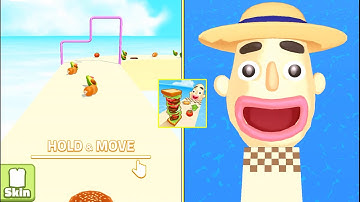 Sandwich Runner All Levels Android iOS gameplay walkthrough  ep73