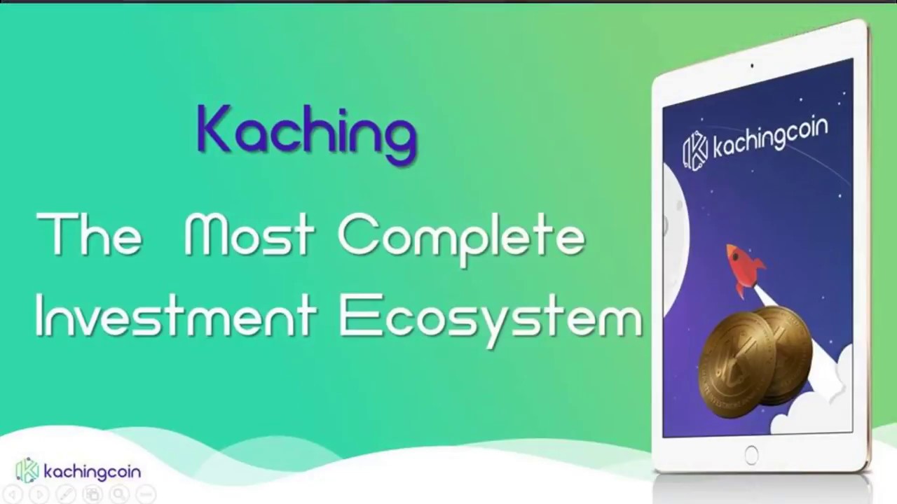 Hasil gambar untuk KACHINGCOIN ECOSYSTEM